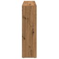 vidaXL Knižnica 3-posch. dub artisan 137,5x29x103,5 cm kompozit. drevo