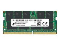 DDR4 - modul - 16 GB - SO-DIMM 260-pin - 3200 MHz / PC4-25600 - CL22 - 1.2 V - bez vyrovnávacej pamäte - ECC