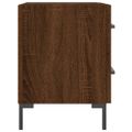 vidaXL Nočné stolíky 2 ks hnedý dub 40x35x47,5 cm kompozitné drevo