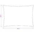 vidaXL Súprava paplónu z 90% husacieho peria FULDA 2 ks 155 x 200 cm
