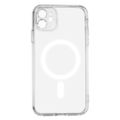 Anti Shock 1,5 mm Mag puzdro pre iPhone 11 priehľadné s ochranou fotoaparátu