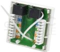 Zásuvka NEKU CAT6 UTP 2 x RJ45 na omietku biela