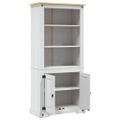 vidaXL Skrinka biela 80x40x170 cm mexická borovica Corona Range