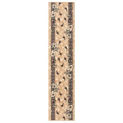 vidaXL Koberec behúň BCF béžový 80x450 cm