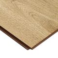 vidaXL Laminátová podlaha Rustikálna hnedá 101 x 20 x 0,8 cm 15 ks