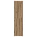 vidaXL Highboard Remeselný dub 45 x 42,5 x 185 cm