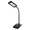 LED stolná lampa Eddy, čierna
