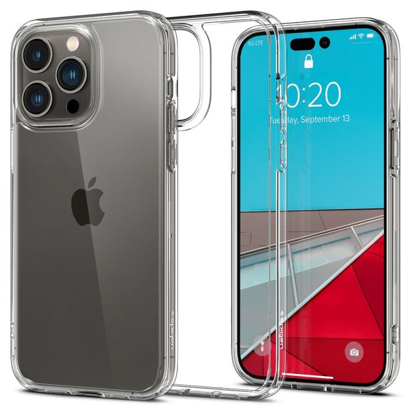 Puzdro Spigen Ultra Hybrid pre Samsung Galaxy S23 Ultra kryštálovo čisté
