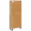 vidaXL Highboard 2 ks Remeselný dub 69,5 x 34 x 180 cm