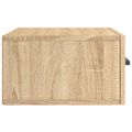 vidaXL Nástenné nočné stolíky 2 ks dub sonoma 35x35x20 cm