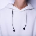 Maxlife drôtové slúchadlá MXEP-04 USB-C čierna