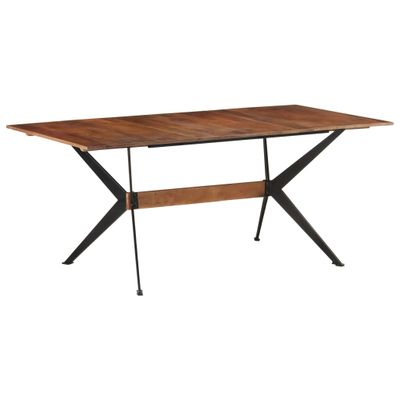 vidaXL Jedálenský stôl 180x90x76 cm mangovníkový masív