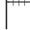 vidaXL Hrotová brána ASTEN 200 x 166 cm Čierna