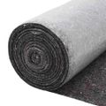 vidaXL protišmykový maliarsky fleece 25 m 280 g/m² sivá