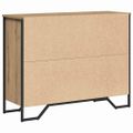 vidaXL Servírovacia skriňa Remeselný dub 97 x 32,5 x 74,5 cm