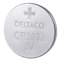 DELTACO Ultimate CR2032, Gombíkové batérie, 1ks