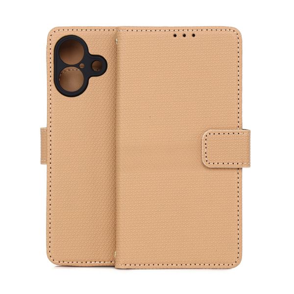 Puzdro Smart Triangle pre iPhone 17 6,3" / 18 6,3" hnedé