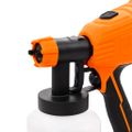 vidaXL Elektrická striekacia pištoľ s 3 veľkosťami trysiek 500 W 800 ml
