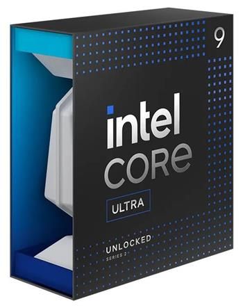 INTEL Core Ultra 9 285K / Arrow Lake / LGA1851 / max. 5,7GHz / 8P+16E/24T / TDP 250W / VGA / BOX  bez chladiče Procesor, 24 jader, 24 vláken, max. 5,7GHz, 40MB, LGA1851, Intel Graphics, max. 250W TDP, BOX bez chladice