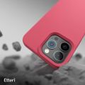 Silikónové puzdro Etteri pre iPhone 16 Pro Max 6,9" malinová