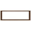 vidaXL Kockové police 2 ks hnedý dub 80x15x26,5 cm spracované drevo