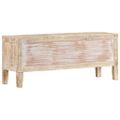 vidaXL TV skrinka 110x35x46 cm, mangový masív