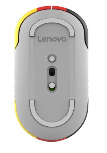 Lenovo 350 Fan edition - Německo/Kancelářská/Optická/1 600 DPI/Bezdrátové Bluetooth/Černá