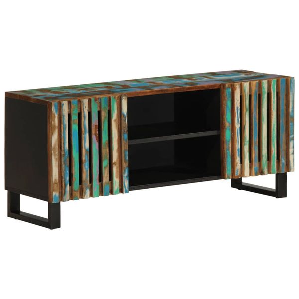 vidaXL TV skrinka 105x34x46 cm, akáciový masív