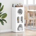 vidaXL Servírovacia skriňa ELST Biela 40 x 35 x 100.5 cm