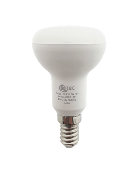 LED žiarovka Qtec 7W R50 E14 4200K