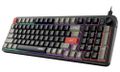 MSI herní klávesnice FORGE GK110/ drátová/ RGB podsvícení/ USB/ CZ+SK layout Klávesnice, herní, drátová, membránová, RGB podsvícení, USB, CZ/SK layout, cerná