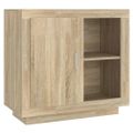 vidaXL Komoda hnedý dub sonoma 80x40x75 cm