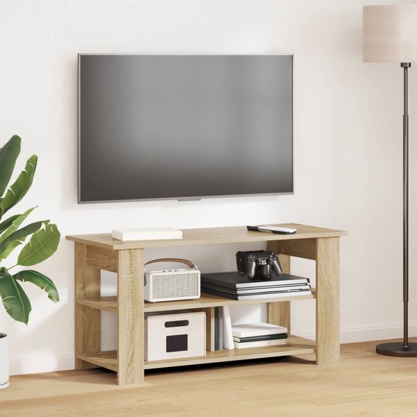 vidaXL Stojan na televízor Sonoma dub 100 x 40 x 50 cm