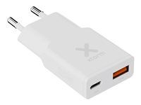 Sieťový adaptér - 25 Watt - QC 3.0, PD - 2 výstupné konektory (USB typ A, 24 pin USB-C)