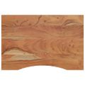 vidaXL Doska stola 80x60x2,5 cm obdĺžniková masívna akácia