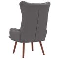 vidaXL kreslo Sivá 69 x 74 x 93 cm Umelá koža