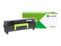 Vysoká výťažnosť – čierna – originálna – kazeta s farbivom Lexmark Corporate – pre Lexmark MS321dn, MS421dn, MS521dn, MS621dn, MS622de, MX522dhe, MX622de