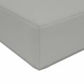 vidaXL Vankúš na vonkajšiu pohovku Polyester Sivá 60 x 60 cm