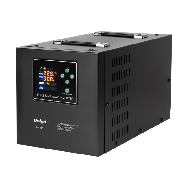 Zdroj záložní Rebel POWER-2200-LFP4  RB-4031 1600W 12V