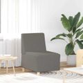 vidaXL Bezrúčková modulárna sofa jednotka 3 ks Svetlosivá