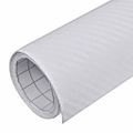 vidaXL Fólia na automobily 3D biela 100x150 cm