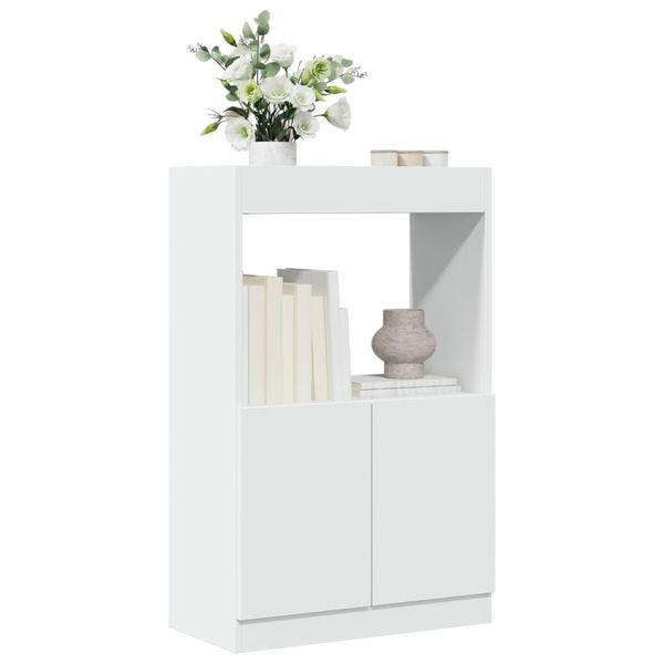 vidaXL Vysoká skrinka 63x33x100 cm kompozitné drevo