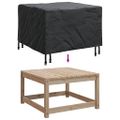 vidaXL Obal na nábytok 60 x 60 x 45 cm 210D Oxfordská tkanina Čierny