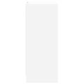 vidaXL Komoda s LED biela 77x34x85 cm kompozitné drevo