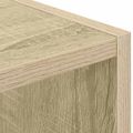 vidaXL Nočný stolík 2 ks Sonoma dub 25,5 x 22 x 49,5 cm