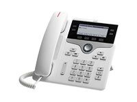 Cisco IP Phone 7841 - Telefón VoIP - SIP, SRTP - 4 linky - biela - repasované - kompatibilné s TAA