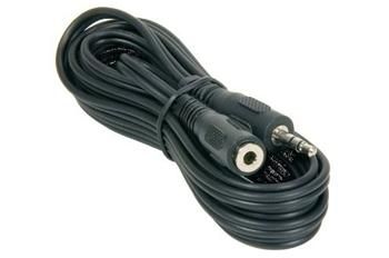 PremiumCord Kábel Jack 3.5mm M/F 5m