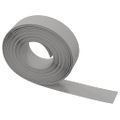 vidaXL Záhradné obruby 5 ks sivé 10 m 15 cm polyetylén