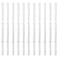 vidaXL Drôtené pletivo+stĺpiky, pozinkovaná oceľ 25x1,5 m, strieborné
