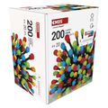 LED vianočná cherry reťaz – guličky, 20 m, vonk. aj vnútor., multicolor, programy, časovač